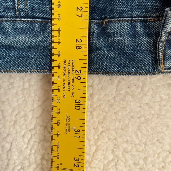 Lee Blue Denim Men’s XL Jacket NWT W/ Brown Corduroy Collar & Fleece Lining - Picture 7 of 16